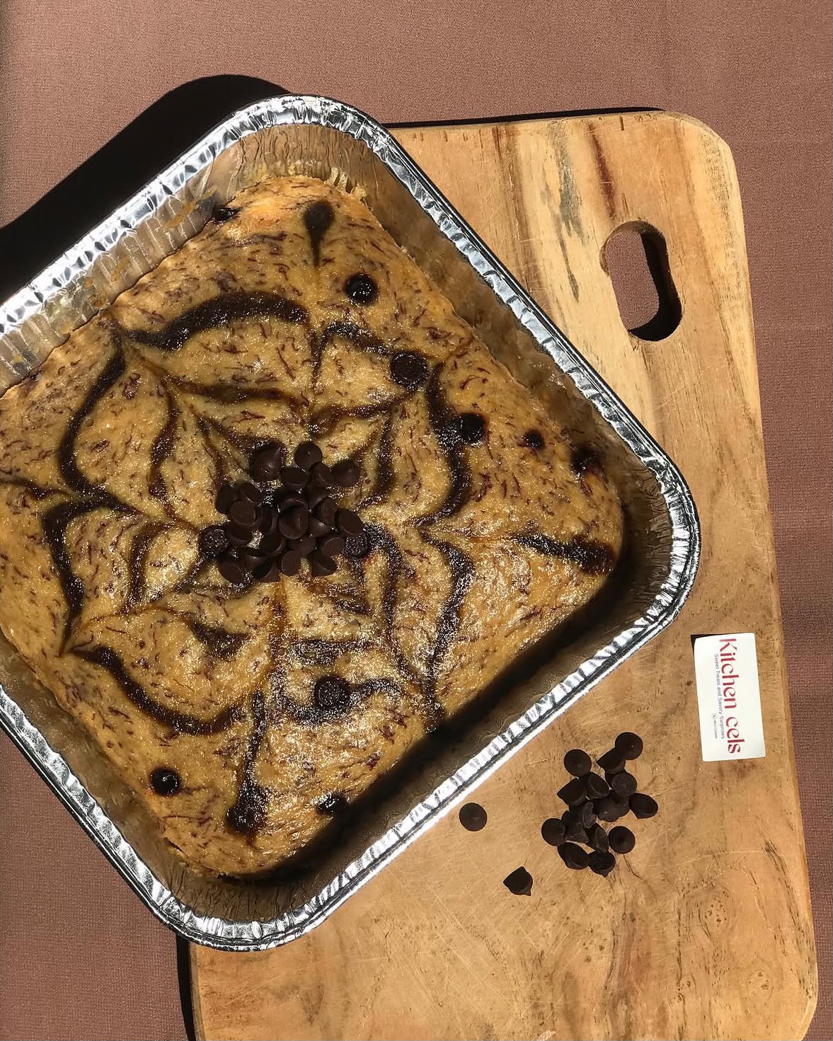 Bolu Pisang Chococips